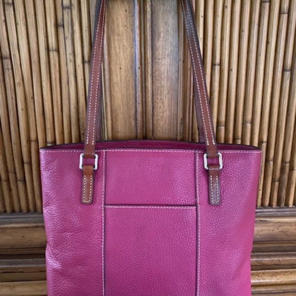 Dooney & Bourke pink leather bag - Picture 2 of 11